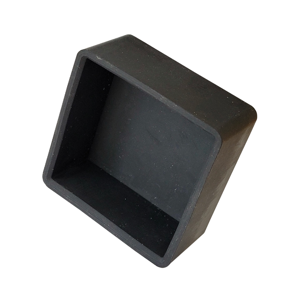 Produktbild für "Endkappe schwarz- EPDM- 40x40x20mm"