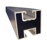 Montageset - Schrägdach/Ziegeldach - für ein PV-Module (hochkant)