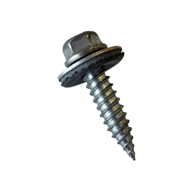 Produktbild Bohrschraube - Dünnblechschraube mit Sechskantkopf und Dichtscheibe- 6-0 x 25 mm