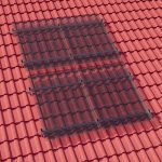 Montageset - Schrägdach/Ziegeldach - für 4 x PV-Module (hochkant 2x2, nebeneinander 1x4)