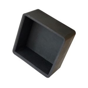 Produktbild für Endkappe schwarz- EPDM- 40x40x20mm