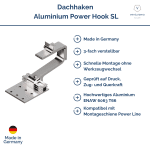 Vorteile Dachhaken Aluminium Power Hook SL