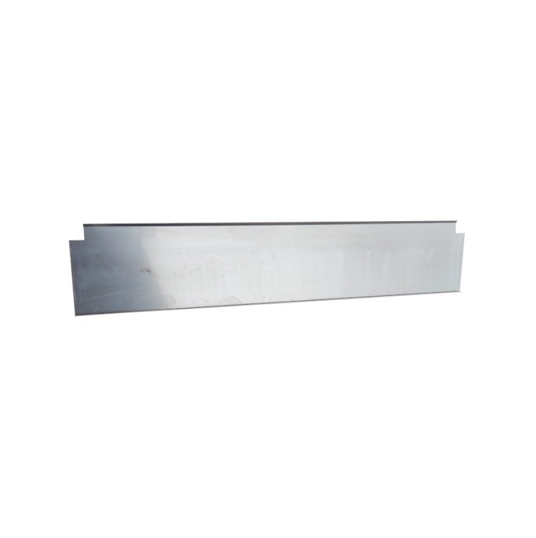 Produktbild - Hinteres Windleitblech aus Aluminium zur Stabilisierung und Windableitung für unsere FlatFlex Flachdach-Aufständerung