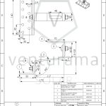 Produktdetails PV Dachhaken 3-fach verstellbar Edelstahl MT123 (1.4301) Standard