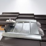 Montagebeispiel - Blechziegel Frankfurter Pfanne für Photovoltaik Anlagen - Metalldachplatten