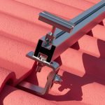 Produktbild Mittelklemme mit Klick-System (schwarz, eloxiert)