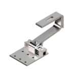 Ein leichter Dachhaken für die Montage auf Schrägdach ab 20° Dachneigung. Dachhaken für die PV Anlage aus Aluminium Standard, 3-fach verstellbar