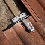 Montageset - Schrägdach/Ziegeldach - für ein PV-Module (hochkant)