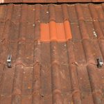 Montageset - Schrägdach/Ziegeldach - für ein PV-Module (hochkant)