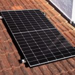 Montageset - Schrägdach/Ziegeldach - für 2 x PV-Module (hochkant, nebeneinander)