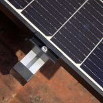 Montageset - Schrägdach/Ziegeldach - für ein PV-Module (hochkant)