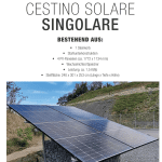 Lieferumfang und Details Cestino Solare Singolare
