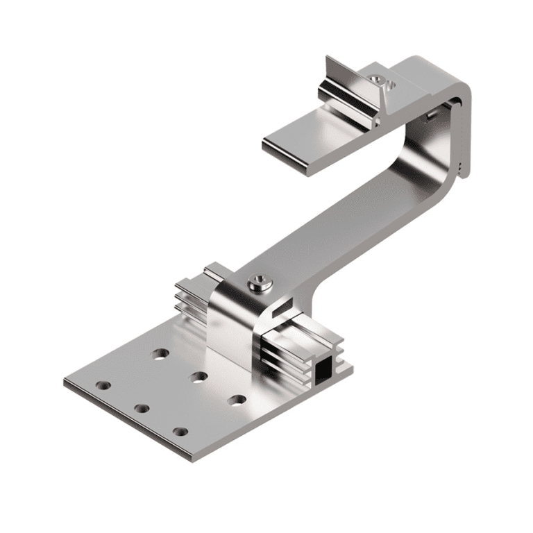 Produktbild für PV Dachhaken Power Hook SL - 3-fach verstellbar aus Aluminium für die Montage der PV Anlage