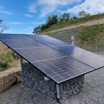 Produktbild: Vier leistungsstarke Module von JA Solar
