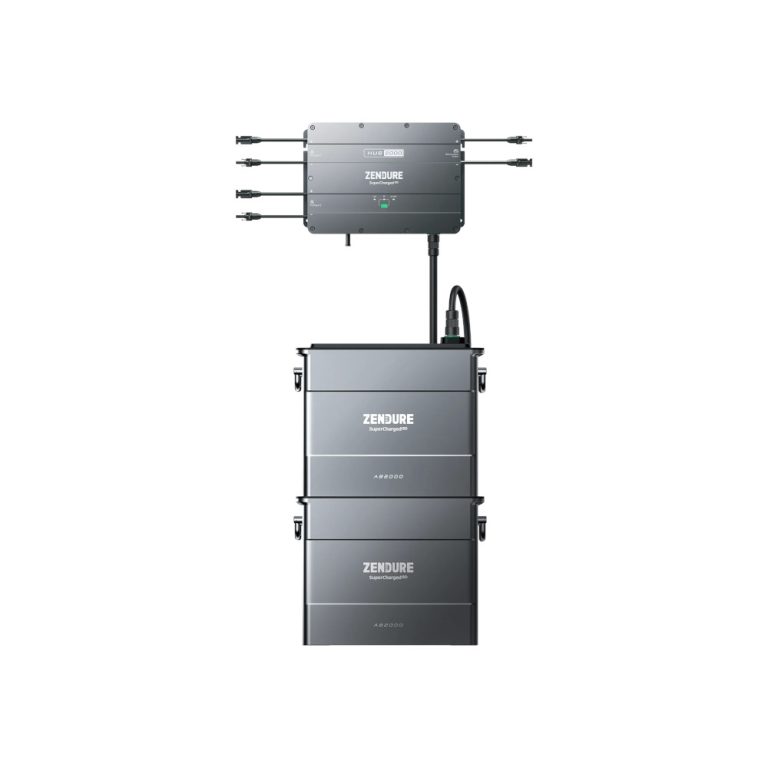 Produktbild - Zendure SolarFlow Smart PV Hub mit 2x AB2000S Solarspeicher