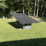 Cestino Solare Singolare: Praktische Solaranlage für Gärten