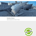 Flyer: Nachhaltiges Steinkorbsystem für Solarpark