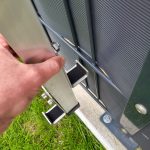Balkonkraftwerk Halterung für Balkon und Zaun - Set für 1 PV Modul