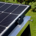 Produktbild FlatFlex Flachdach-Aufständerung Set für 4 PV-Module nebeneinander