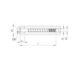 Skizze HECO MULTI-MONTI-plus SS A4 10x75