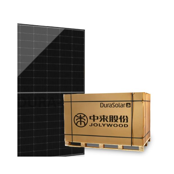 Produktbild Jolywood JW-HD108N 440W Full Black Palette 36 Stück – Bifaziale Glas-Glas Module