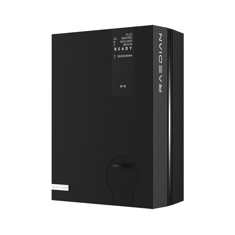 Produktbild RAEDIAN NEO Wallbox 22KW mit Typ2 Buchse - Weltraum grau