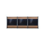 Produktbild FlexPVence Solarzaun 1,80m hoch mit drei PV Modulen