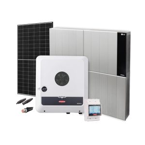 Produktbild PV Anlage 12kW mit Fronius Wechselrichter und LG Speicher 12.9