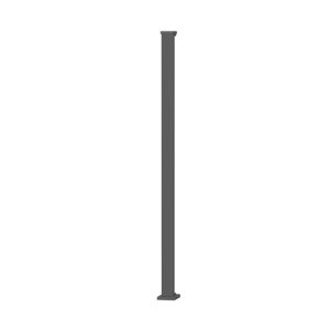 Zaunpfosten für Solarzäune aus robustem Aluminium
