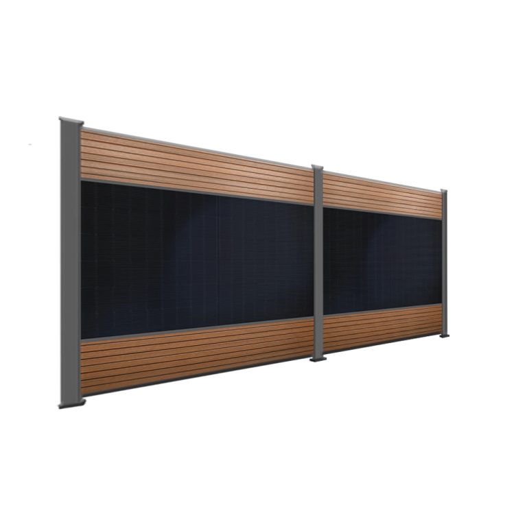 Produktbild FlexPVence Solarzaun 2,0 x 3,75 m mit 2 Modulen
