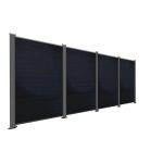 Produktbild PowerPVence Solarzaun 1,80m hoch mit vier PV Modulen