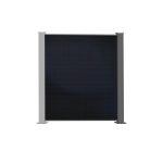 Produktbild PowerPVence Solarzaun 1,85 x 1,21 m Zaunfeld mit PV Modul