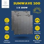 Produktbild Venturama SunWave 200W Full Black PV Module Flyer