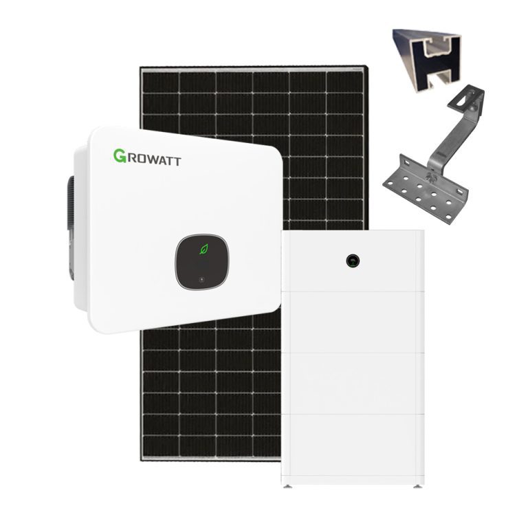Produktbild PV Anlage 15 kW mit Growatt Hybrid Wechselrichter und 15 kWh APX HV Solarspeicher - UK