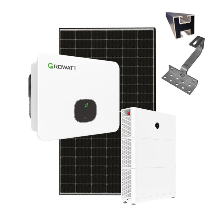 Produktbild PV Anlage 15 kW mit Growatt Hybrid Wechselrichter und 10 kWh APX HV Solarspeicher - UK
