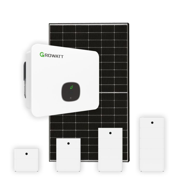 Produktbild PV Komplettanlage mit Growatt Hybrid Wechselrichter APX Solarspeicher PV Modul 450W