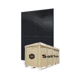 Produktbild SoliTek Solid Bifacial Framed 435W Palette 24 Stück - Full Black PV Module
