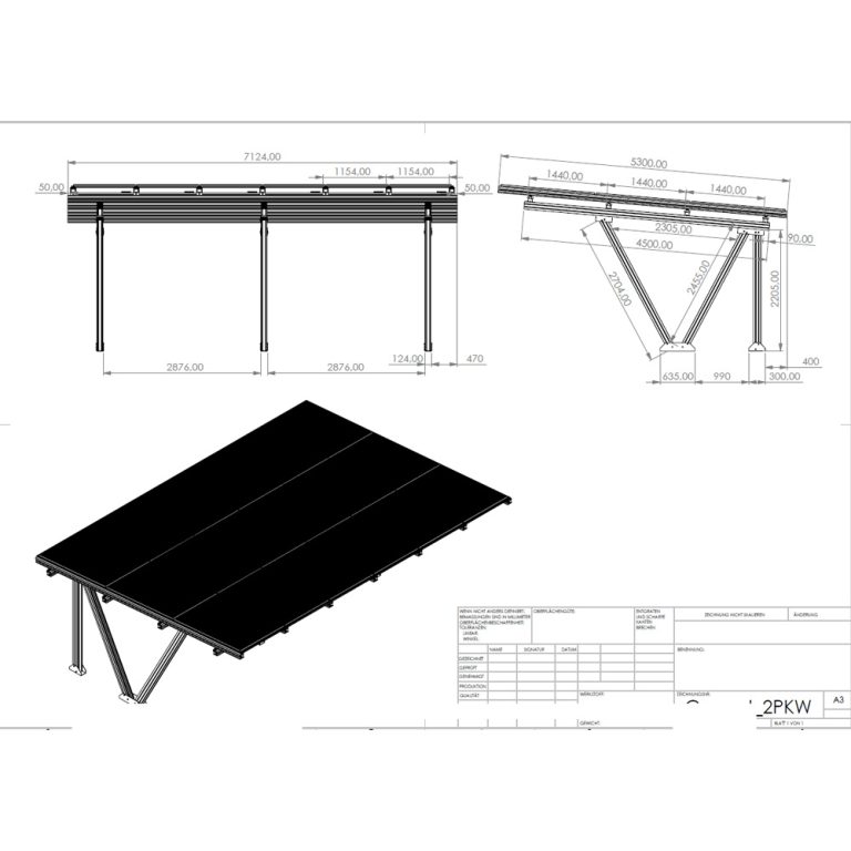 Produktbild Venturama SolarPort Duo inkl. 18 Modulen Solitek FB