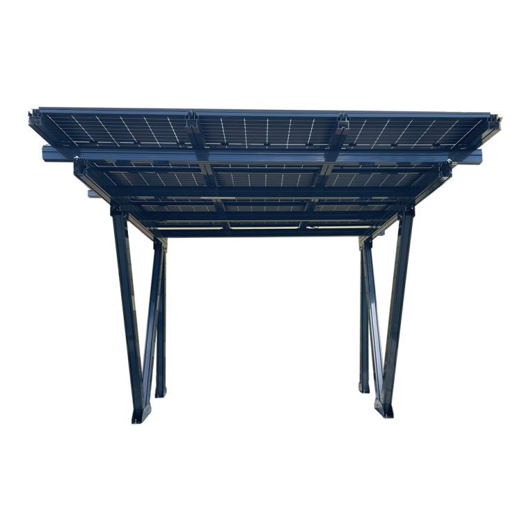 Produktbild venturama SolarPort Duo – Doppelcarport Ansicht frontal