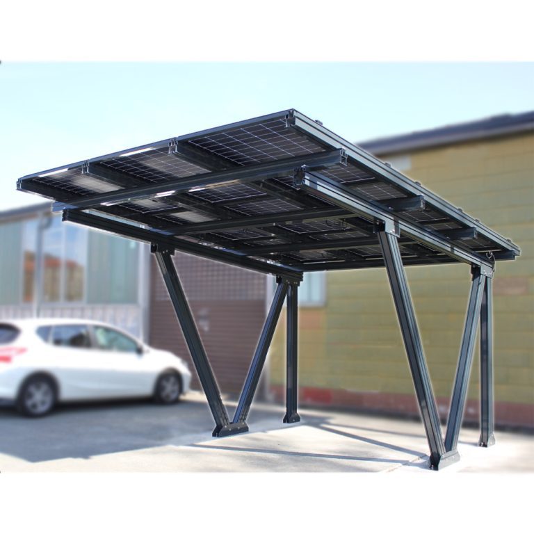 Produktbild Venturama Solarport 1 PKW mit 9 FullBlack Solarmodule
