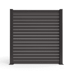 Produktbild: PowerPVence Solarzaun 1,85 x 1,21 m Zaunelemente inkl. Eckpfosten
