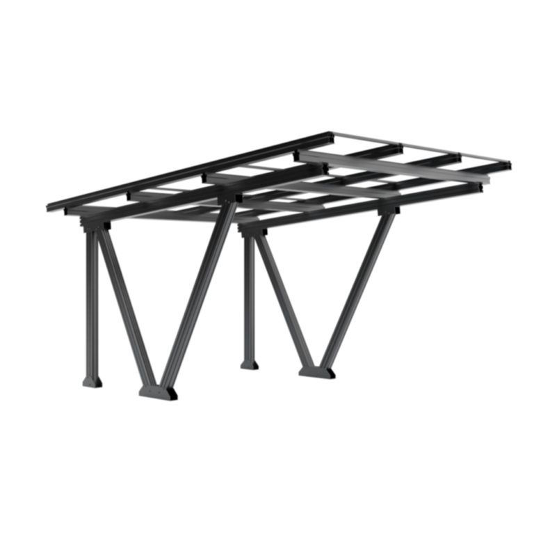 Produktbild venturama SolarPort – Carport Aluminium Gestell für Photovoltaik