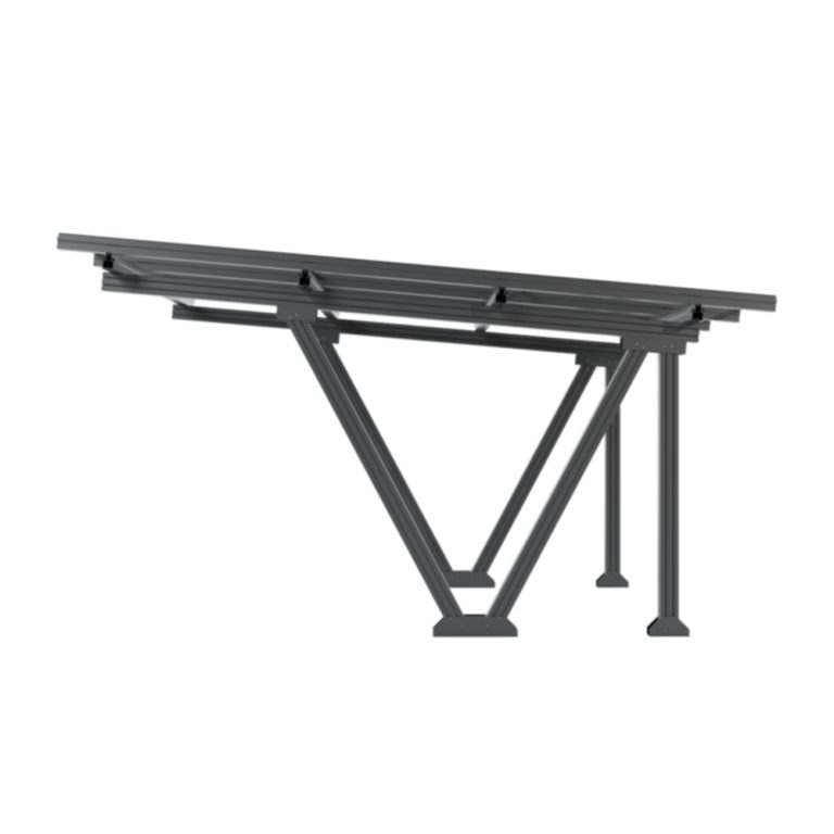 Produktbild venturama SolarPort – Carport Aluminium Gestell für Photovoltaik
