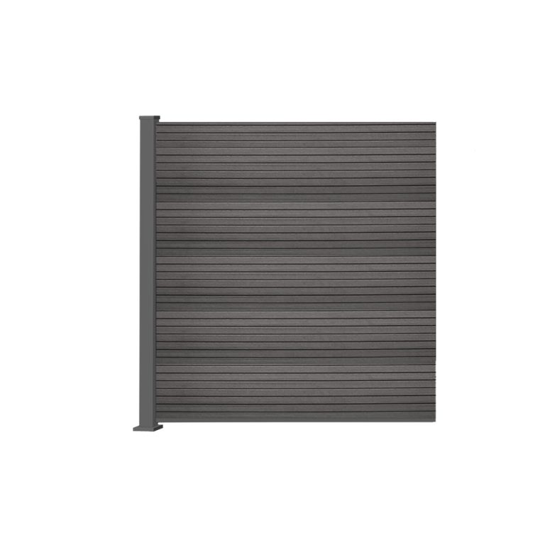 Produktbild: WPC Zaunfeld Lamellen in Farbe Gray