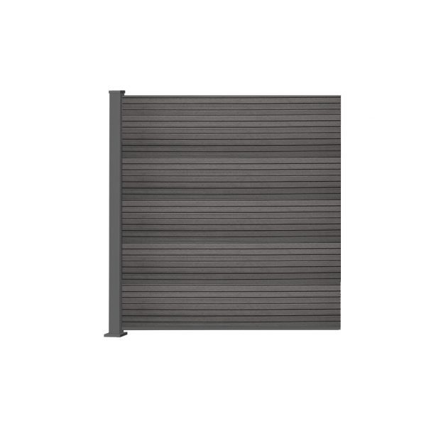 Produktbild: FlexPVence WPC Zaunelemente in Gray