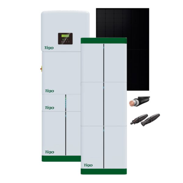 Produktbild PV Anlage 15 kWp mit Tigo TSI Wechselrichter und TSB Speicher 12,2 kWh - ohne UK