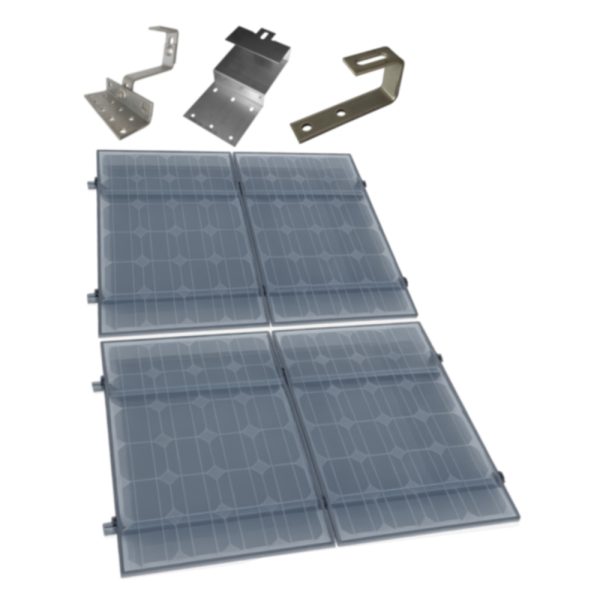 Produktbild: Montageset StandardLine Schrägdach für 4 Module