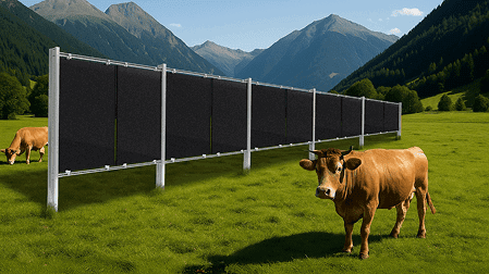 PV Anlage für Landwirtschaft