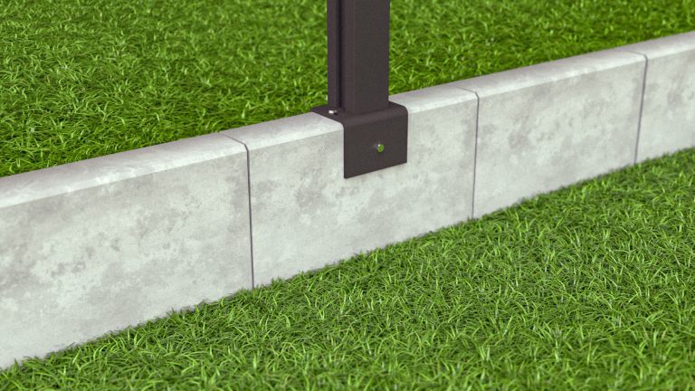 Produktbild PVENCE L-Stein Fußplatte