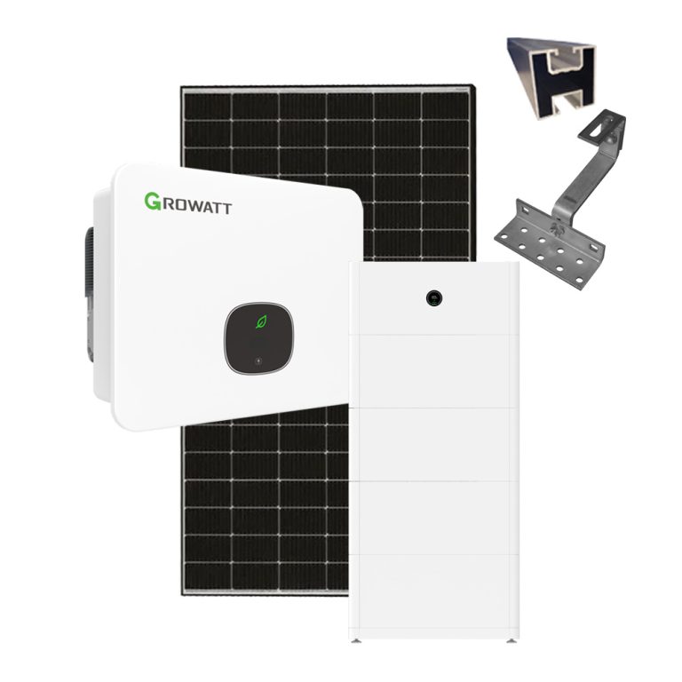 Produktbild PV Komplettanlage 20 kW Growatt MID Hybrid Wechselrichter - JA Solar JAM54D40 - 20 kWh APX HV Solarspeicher mit UK